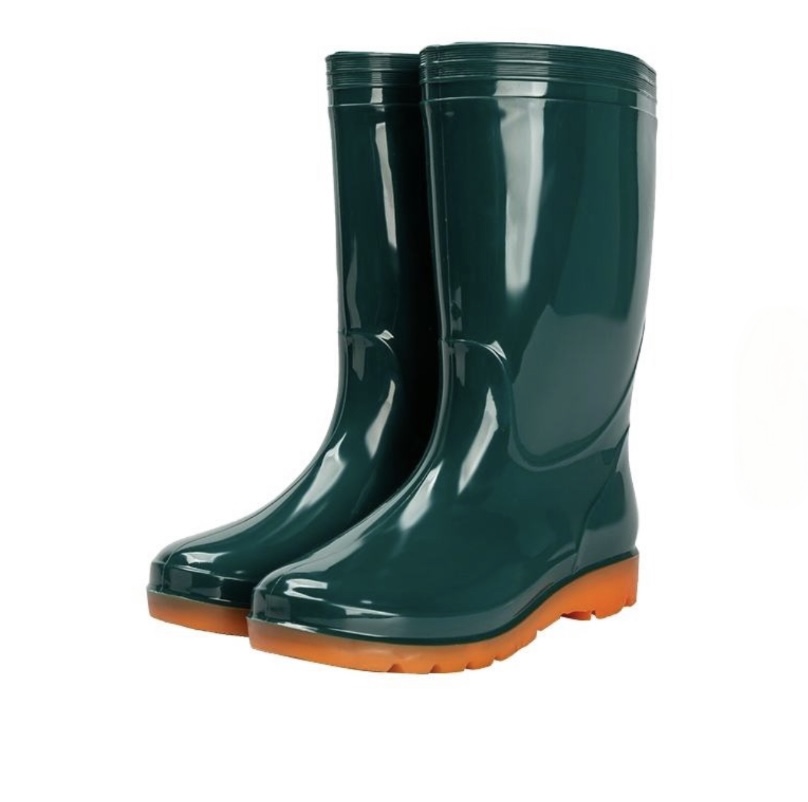 a038294d-0524-4309-9a89-028b2dc006ee_รองเท้าบูทยางกันน้ำ PVC สีเขียวเข้ม หุ้มข้อ สีส้ม พื้นกันลื่น.jpg